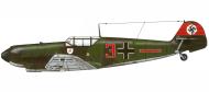 Asisbiz Messerschmitt Bf 109B2 5.JG132 Red 3 Germany 0A