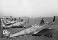 Asisbiz Messerschmitt Bf 109B2 II.JG132 at Juterbog Damm early 1938 getty