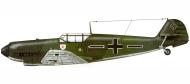 Asisbiz Messerschmitt Bf 109D1 Stab JG131 Kdr Gerd von Massow became Stab JG2 on 1st May 1939 0A