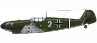 Asisbiz Messerschmitt Bf 109D1 1.ZG2 White 2 Polish campaign Sep 1939 0A