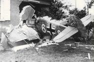 Asisbiz Messerschmitt Bf 109F4Z 10.JG1 White 6 Erwin Grutz WNr 7423 KIA by a Boston of RAF 226Sqn 4th July 1942 01