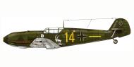 Asisbiz Messerschmitt Bf 109E1 6.JG132 Yellow 14 Germany 1939 0A