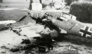 Asisbiz Messerschmitt Bf 109E4 9.JG2 Yellow 7 under going wing replacement Le Havre Octeville AF France 1939 01