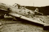 Asisbiz Messerschmitt Bf 109E4 5.JG26 Black 5 bombed at Morlaix France 27th May 1941 ebay 04