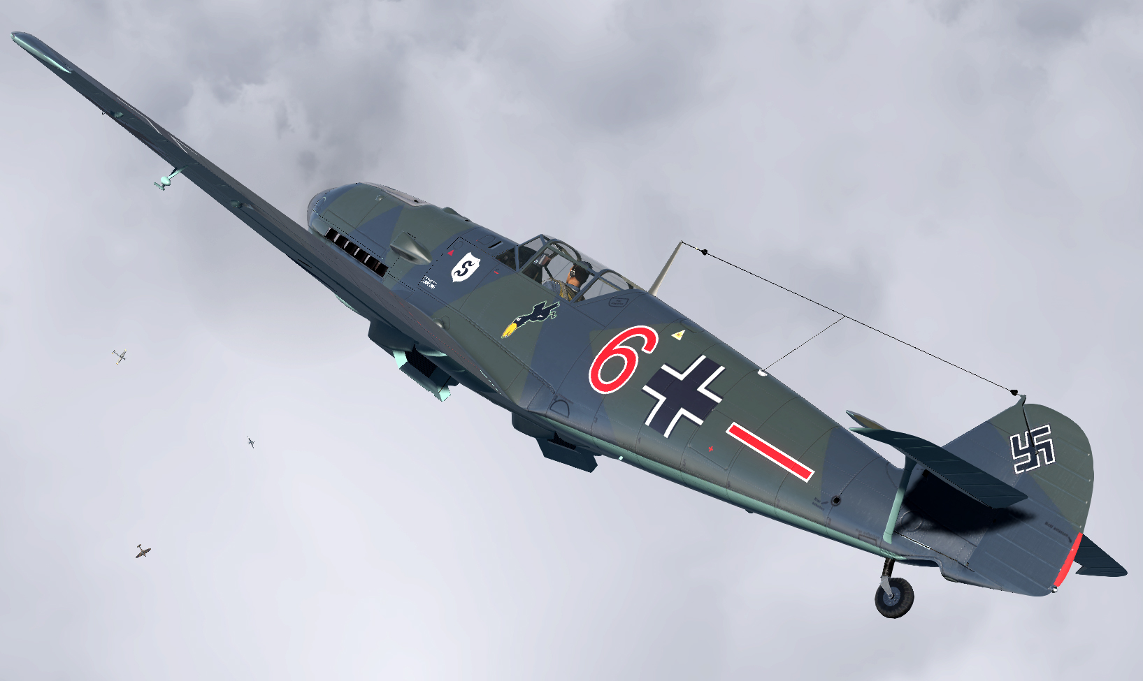 Asisbiz COD asisbiz Bf 109E3 5.JG26 Red 6 Germany 1939-V04