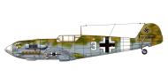 Asisbiz Messerschmitt Bf 109E4Trop 1.JG27 White 3 Libya 1941 0A