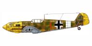 Asisbiz Messerschmitt Bf 109E4Trop 2.JG27 Red 1 North Africa 1941 0A