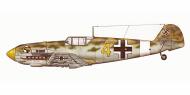 Asisbiz Messerschmitt Bf 109E4Trop 3.JG27 Yellow 4 Libya June 1941 0A