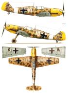 Asisbiz Messerschmitt Bf 109E7Trop 1.JG27 White 10 Gunther Steinhausen Libya 1941 Kagero 15007