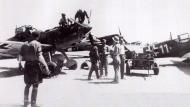 Asisbiz Messerschmitt Bf 109E7Trop 1.JG27 White 11 in transit Sicily to North Africa 1941 01