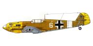 Asisbiz Messerschmitt Bf 109E7Trop 1.JG27 White 6 El Gazala Libya 1941 0C