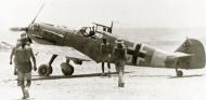 Asisbiz Messerschmitt Bf 109E7Trop 1.JG27 White 6 Peter Werfft El Gazala Libya 1941 01