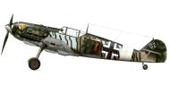 Asisbiz Messerschmitt Bf 109E7Trop 2.JG27 Black 3 Eduard Neumann El Gazala June 1941 0A