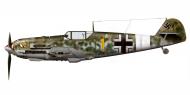 Asisbiz Messerschmitt Bf 109E7Trop 3.JG27 Yellow 1 Gerhard Homuth El Gazala Libya 1941 0A