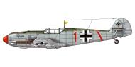 Asisbiz Messerschmitt Bf 109E1 2.JG27 Red 1 Gerd Framm Germany 1940 0A