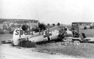 Asisbiz Messerschmitt Bf 109E1 2.JG27 White 10 force landed Belgium 1940 ebay 02