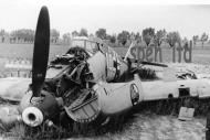 Asisbiz Messerschmitt Bf 109E1 2.JG27 White 10 force landed Belgium 1940 ebay 03