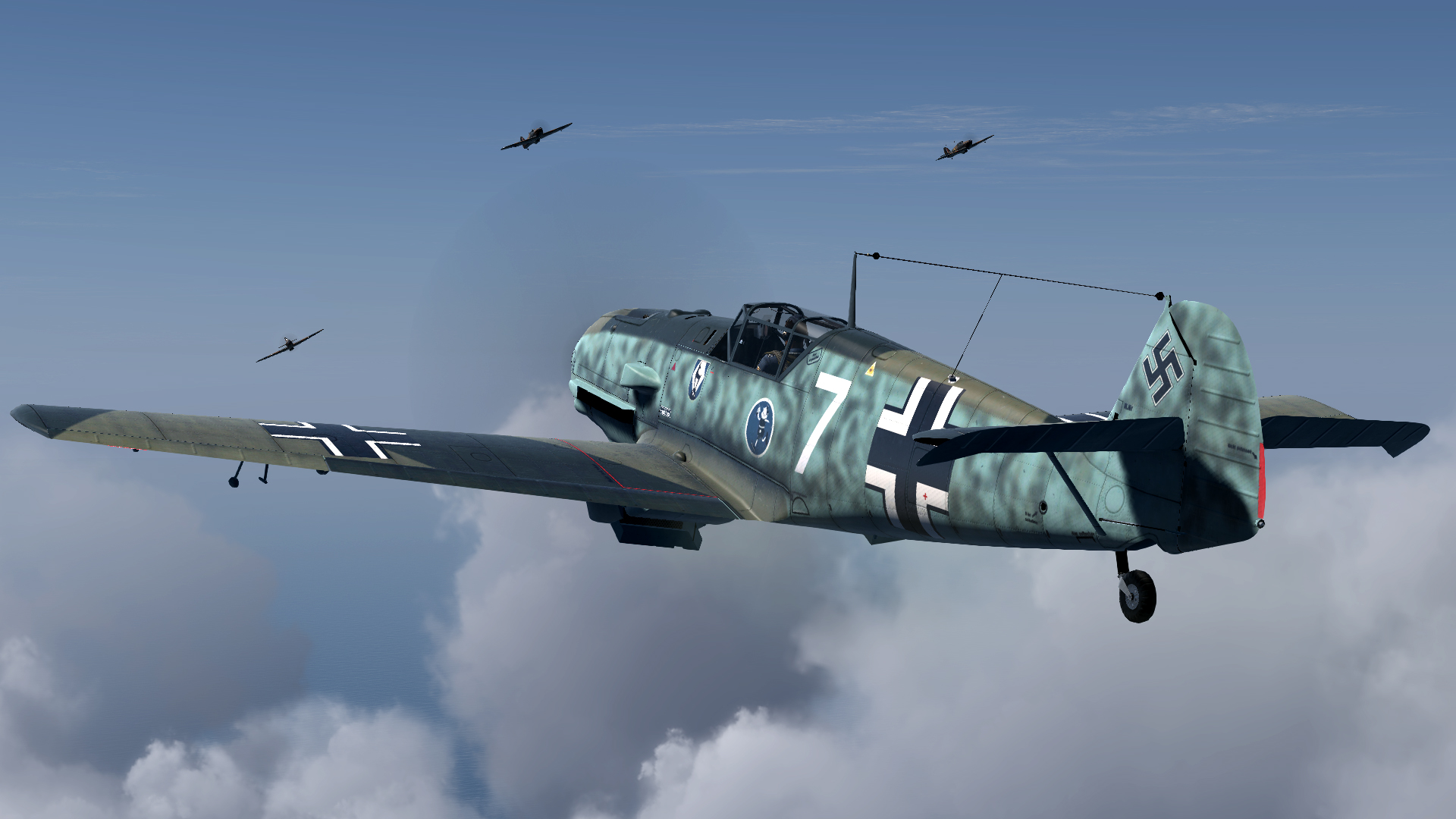 Asisbiz COD CF Bf 109E3 1.JG51 White 7 France 1940 V02