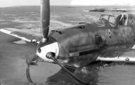 Asisbiz Messerschmitt Bf 109E3 2.JG51 Black 1 after belly landing on a French beach 1940 ebay 01