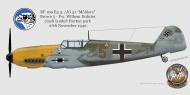 Asisbiz Messerschmitt Bf 109E3 3.JG51 Brown 5 Wihelm Erdniss crash landed Horton park 27th Nov 1940 0A