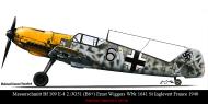 Asisbiz Messerschmitt Bf 109E4 2.JG51 Black 6 Ernst Wiggers WNr 1641 St Inglevert France 1940 0A