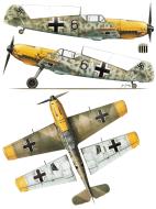 Asisbiz Messerschmitt Bf 109E4 2.JG51 Black 6 Ernst Wiggers WNr 1641 St Inglevert Sep 1940 Kagero 15016