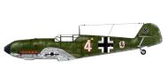 Asisbiz Messerschmitt Bf 109E3 4.JG51 White 4 Johann Bohm WNr 1162 force landed Kent 7th Aug 1940 0A