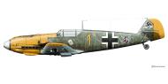 Asisbiz Messerschmitt Bf 109E3 6.JG51 Yellow 1 Josef Priller WNr 5057 France Oct 1940 0B