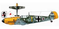 Asisbiz Messerschmitt Bf 109E3 6.JG51 Yellow 1 Josef Priller WNr 5057 France Oct 1940 0E