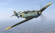 Asisbiz COD CF Bf 109E1 9.JG51 Yellow 13 on patrol over France 1940 V01