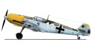 Asisbiz Messerschmitt Bf 109E4 7.JG51 White 13 Walter Oesau WNr 1432 France 1940 0A