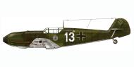 Asisbiz Messerschmitt Bf 109E1 1.JG51 White 13 Heinz Bar WNr 3356 Speyer Germany 1939 0B