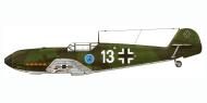 Asisbiz Messerschmitt Bf 109E1 1.JG51 White 13 Heinz Bar WNr 3356 Speyer Germany 1939 0C