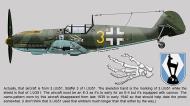 Asisbiz Messerschmitt Bf 109E3 3.JG51 Yellow 3 early emblem and markings 01