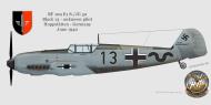 Asisbiz Messerschmitt Bf 109E1 8.JG52 Black 13 Hoppstatten Germany June 1940 0A