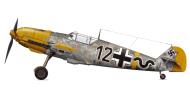 Asisbiz Messerschmitt Bf 109E3 8.JG52 Black 12 Rumania Sep 1940 41 0A