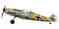 Asisbiz Messerschmitt Bf 109E4 9.JG52 Yellow 8 Leopold Steinbatz Balkans 1941 0A