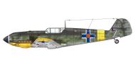 Asisbiz Messerschmitt Bf 109E4B 13.JG52(Slovak) no number Piestany Slovakia 1943 0A