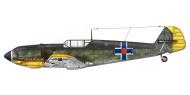 Asisbiz Messerschmitt Bf 109E4B 13.JG52(Slovak) no number Piestany Slovakia 1943 0B