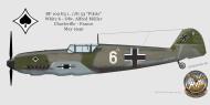 Asisbiz Messerschmitt Bf 109E3 1.JG53 White 6 Alfred Muller Charleville France May 1940 0A