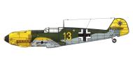 Asisbiz Messerschmitt Bf 109E3 3.JG53 Yellow 13 Walter Schulz WNr 1325 crash landed Sussex 30th Sep 1940 0A