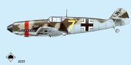 Asisbiz Messerschmitt Bf 109E3 3.JG53 Yellow 7 Battle of France 1940 0B