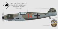 Asisbiz Messerschmitt Bf 109E4 2.JG53 Red 14 Franz Kaiser Charlesville June 1940 0A