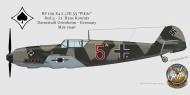 Asisbiz Messerschmitt Bf 109E4 2.JG53 Red 5 Hans Kornratz Wiesbaden Griesheim Germany Apr 1940 0A