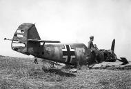 Asisbiz Messerschmitt Bf 109E4 3.JG53 Yellow 10 Heinrich Leschert Stkz GA+FI WNr 3494 crash landed France 2nd Sep 1940 02