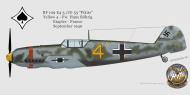 Asisbiz Messerschmitt Bf 109E4 3.JG53 Yellow 4 Hans Rohrig Rennes France Sep 1940 0A