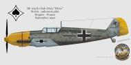 Asisbiz Messerschmitt Bf 109E1 Stab II.JG53 Strich Balken France 1940 0B