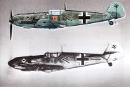 Asisbiz Messerschmitt Bf 109E3 Stab II.JG53 Chevron 3 Wilfried Puhfahl Western Germany May 1940 Avions 189 0A