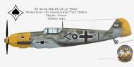 Asisbiz Messerschmitt Bf 109E4 Stab III.JG53 Chevron O Friedrich Karl Muller Etaples France Sep 1940 0A