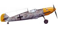 Asisbiz Messerschmitt Bf 109E4 Stab III.JG53 Erich Schmidt Etaples France Nov 1940 0A